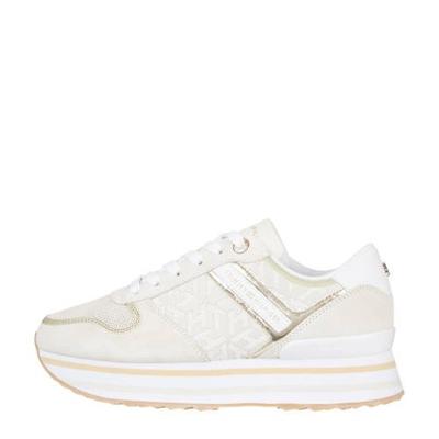 Tommy Hilfiger TH metallic flatform AF2 white dove Beige Tommy Hilfiger TH metallic flatform AF2 white dove Beige