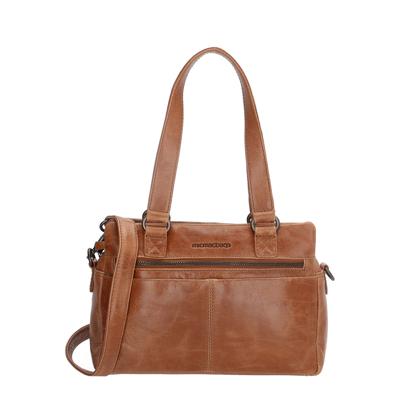 Hide & Stitches Porto Handbag-Brown