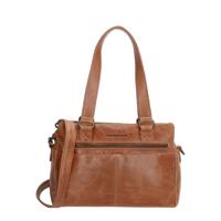 Hide & Stitches Porto Handbag-Brown - thumbnail