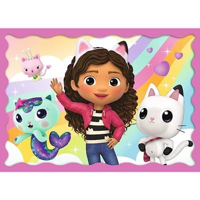 Trefl Puzzel Gabby's Dollhouse 4 In 1 - thumbnail