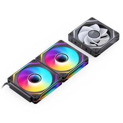 Jonsbo ZL-120BR PWM ARGB 3-Pack Reverse Blade Black