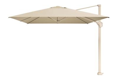 Platinum Challenger zweefparasol T1 premium 4x3 frame sandstone champagne doek