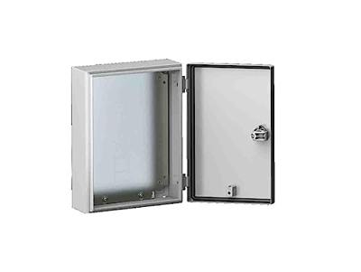 Rittal KX 1545.000 Installatiebehuizing, Wandbehuizing 150 x 300 x 80 Plaatstaal Grijs-wit (RAL 7035) 1 stuk(s)