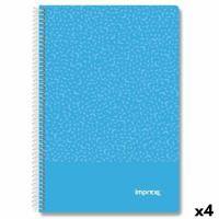 Schrift Imprex Blauw Din A4 80 Lakens (4 Stuks) - thumbnail