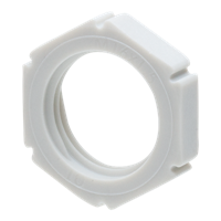 WISKA wartelmoer M16 kunststof tbv ESKV kleur grijs - thumbnail