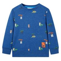 VidaXL Kindertrui 116 gemêleerd donkerblauw - thumbnail