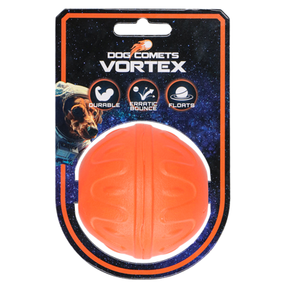 Dog Comets Vortex bal Oranje