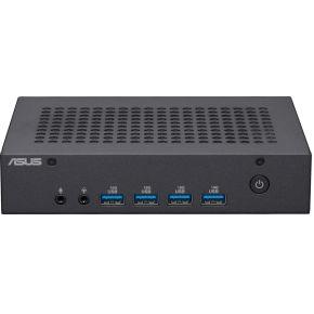 ASUS ExpertCenter PN43-SN200AD Mini Desktop PC (Intel N200 processor, geïntegreerde Intel UHD graphics, 4GB DDR4 geheugen, 128GB M2. NVMe PCIe 4.0 SSD, WiFi 6E, Bluetooth 5.2, Windows 11 Pro, passieve