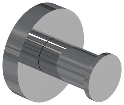 Grote Handdoekhaak IVY Chroom