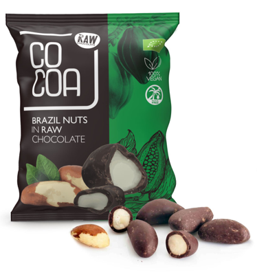 Cocoa Paranoten Pure Chocolade RAW Cocoa Paranoten Pure Chocolade RAW