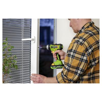 Trapano a percussione a batteria - FIELDMANN - Batteria 20V - 2Ah - 35 Nm - Caricabatterie rapido e custodia inclusi Trapano a percussione a batteria - FIELDMANN - Batteria 20V - 2Ah - 35 Nm - Caricabatterie rapido e custodia inclusi