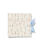 HEMA Fotoboek met strik 24x24.5 papier bloemen - thumbnail