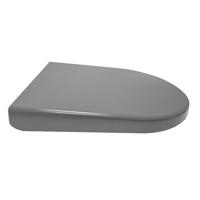 Wiesbaden Vesta soft-close zitting tbv wandcloset 52cm mat grijs - thumbnail