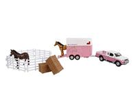 Kids Globe globe mitsubishi met paardentrailer - thumbnail