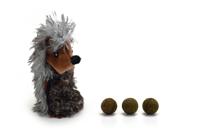 Beeztees Egel - Kattenspeelgoed - Incl. Catnipballen - 9,5 cm - thumbnail