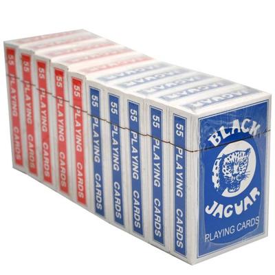 Speelkaarten rood en blauw seal à 10 pakjes Speelkaarten rood en blauw seal à 10 pakjes