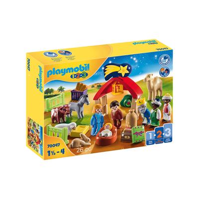 Playmobil - 123 Kerststal (70047) - Speelgoed (4008789700476)
