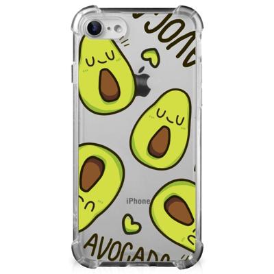 iPhone SE 2022/2020 | iPhone 8/7 Stevig | Bumper Hoesje | Avocado Singing iPhone SE 2022/2020 | iPhone 8/7 Stevig | Bumper Hoesje | Avocado Singing
