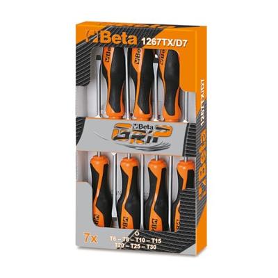Beta 1267TX/D7 Schroevendraaierset | Torx | BetaGrip | 7-Delig - 012670307