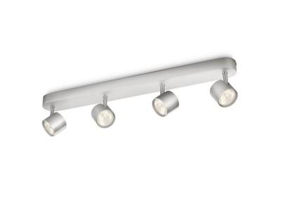 Philips Plafondspot LedMy Living Star 4-lichts metaalgrijs - 562444816