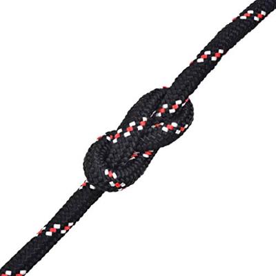 VidaXL Boot touw 6 mm 100 m polypropyleen zwart VidaXL Boot touw 6 mm 100 m polypropyleen zwart