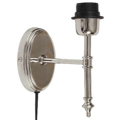 Wandlamp Robertino ovaal glans chroom Wandlamp Robertino ovaal glans chroom