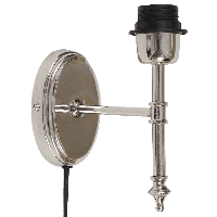 Wandlamp Robertino ovaal glans chroom - thumbnail