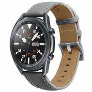 Premium Leather bandje - Grijs - Samsung Galaxy Watch Active 2 - thumbnail