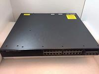 Cisco Catalyst 3650-24PD-E Switch, C3, Management, 24 x 10/100/1000 (PoE+) + 2 x 10 Gigabit SFP+, Desktop-PC, Rackmontage, PoE+ (390 W) - thumbnail