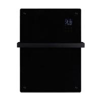 Convector Verwarming Eurom Alutherm Verre 800W Voor in de Badkamer met Wi-Fi en Glazen Behuizing Zwart - thumbnail