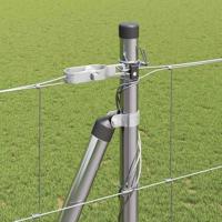 Weidehekwerk Zilver 50 x 1.5 m Gegalvaniseerd staal - thumbnail