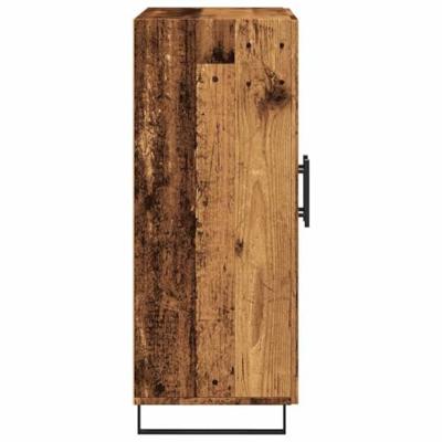Dressoir 69,5x34x90 cm bewerkt hout oud houtkleurig