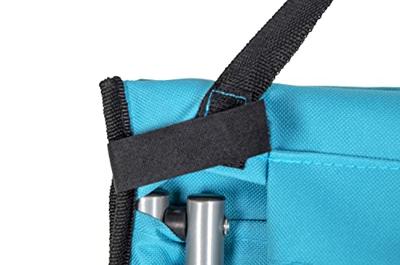 Bo-Camp Lota strandmat/strandstoel - Blauw - thumbnail