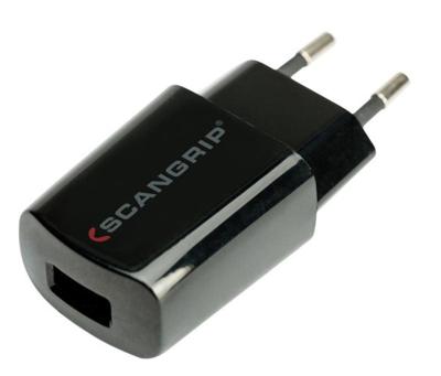 Scangrip USB charger 100-240V AC 50/60Hz - SG.03.5305