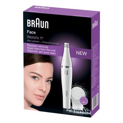 Electric Facial Cleanser en Hair Remover Braun 810 - thumbnail