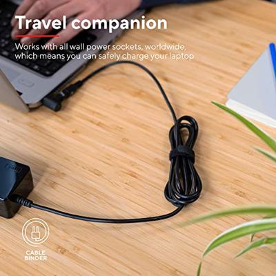 Trust Primo Universele 45W-laptopoplader Desktop accessoire Zwart - thumbnail