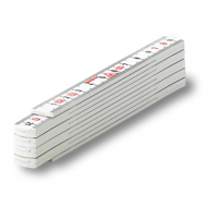 Sola Vouwduimstok kunststof 1mtr/10-ledig wit, wit, EG-Klasse 3 HKM1/10W SB - 53031301 - 53031301 - thumbnail