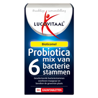 Lucovitaal Probiotica Mix van 6 Bacteriestammen 30Tabletten - thumbnail