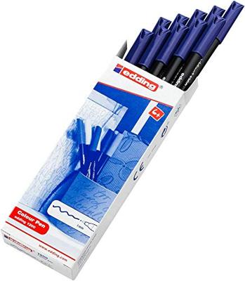 Markeerstiften Edding 1200 Blauw (10 Stuks)