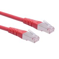ROLINE patchkabel Cat.6 (Klasse E) S/FTP (PiMF), rood, 0,3 m - thumbnail