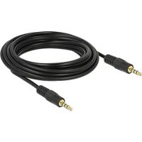 DeLOCK 83438 audio kabel 5 m 3.5mm Zwart - thumbnail