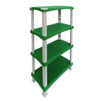 Bama futuro opbergsysteem 4 planken 80x40x137 cm groen - thumbnail