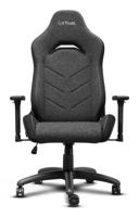 Trust gxt 723 ruya comfortabele stoffen gamingstoel (grijs) - thumbnail