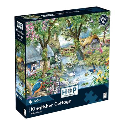 Kingfisher Cottage Puzzel 1000 Stukjes