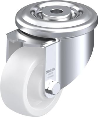 Blickle LKR-SPO 75G Zwenkwiel Wieldiameter: 75 mm Draagvermogen (max.): 300 kg 1 stuk(s)