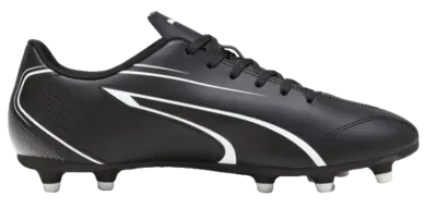 PUMA Vitoria Gras / Kunstgras Voetbalschoenen (MG) Zwart Wit PUMA Vitoria Gras / Kunstgras Voetbalschoenen (MG) Zwart Wit