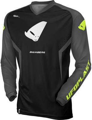 UFO PLAST jersey "mx bamberg", heren mx jersey ufo bamberg gray gr. s