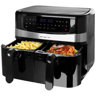 EMERIO AF-126672.4 Airfryer 9 l 2400 W Zwart