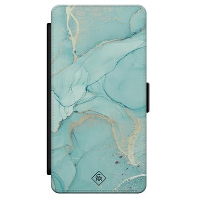 Samsung Galaxy S21 flipcase - Touch of mint