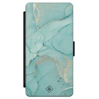 Samsung Galaxy S21 flipcase - Touch of mint - thumbnail